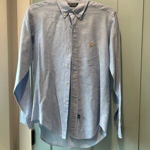 Ralph Lauren Men's Sky Blue Button Down Shirt